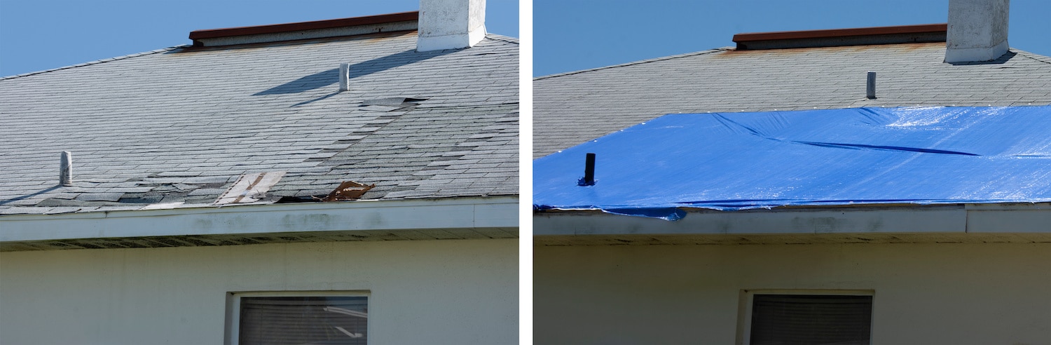 emergency roof repair tarp